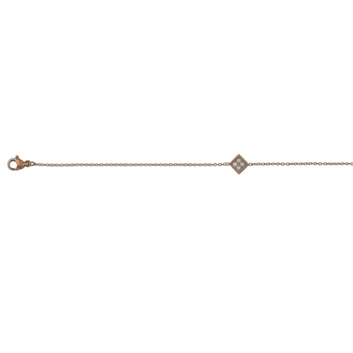 Steel bracelet/ip rose gold+résine époxy