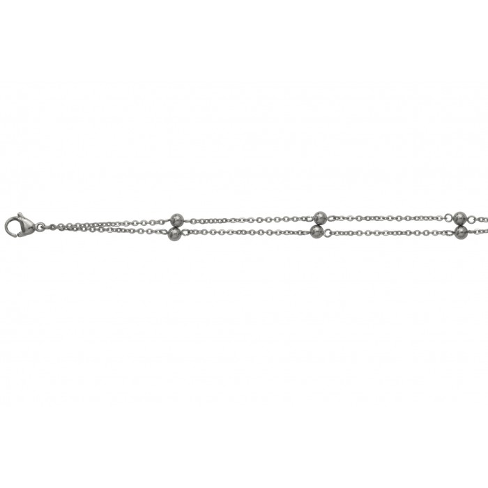 Steel bracelet