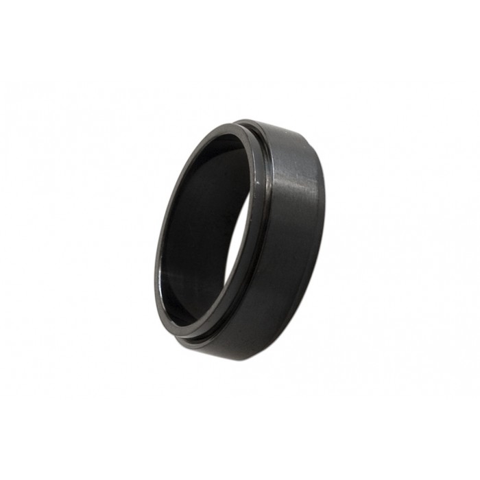 Steel black ring anti-stress/8mm
