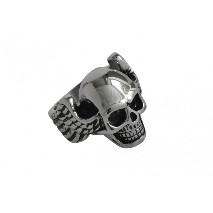 Steel ring/black resin