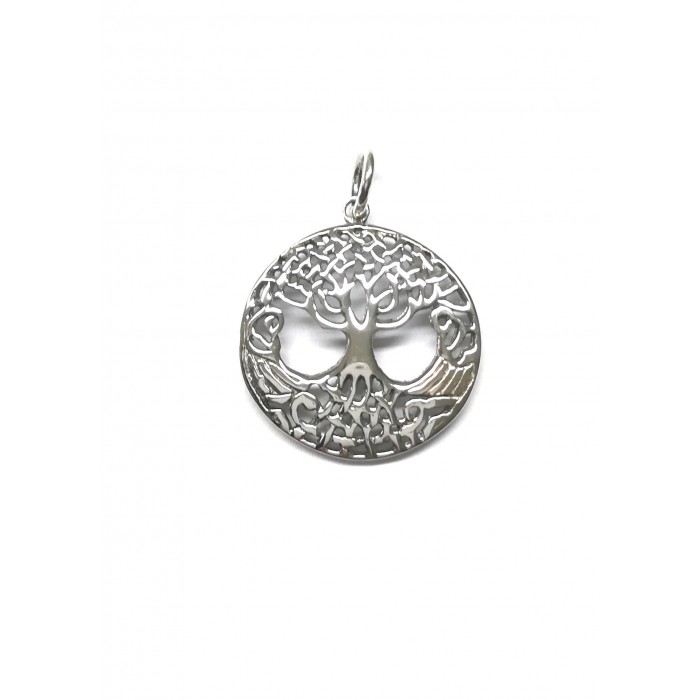 Pendentif argent/arbre de vie
