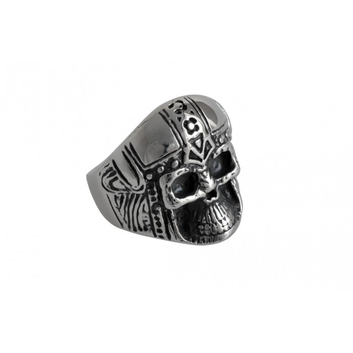 Steel ring/tête de mort