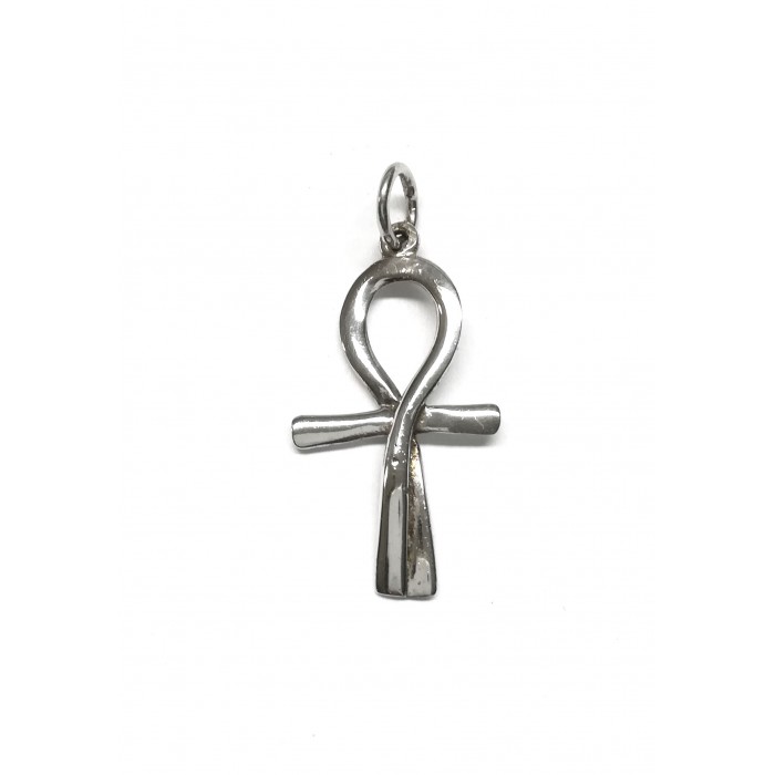 Pendentif argent croix de vie