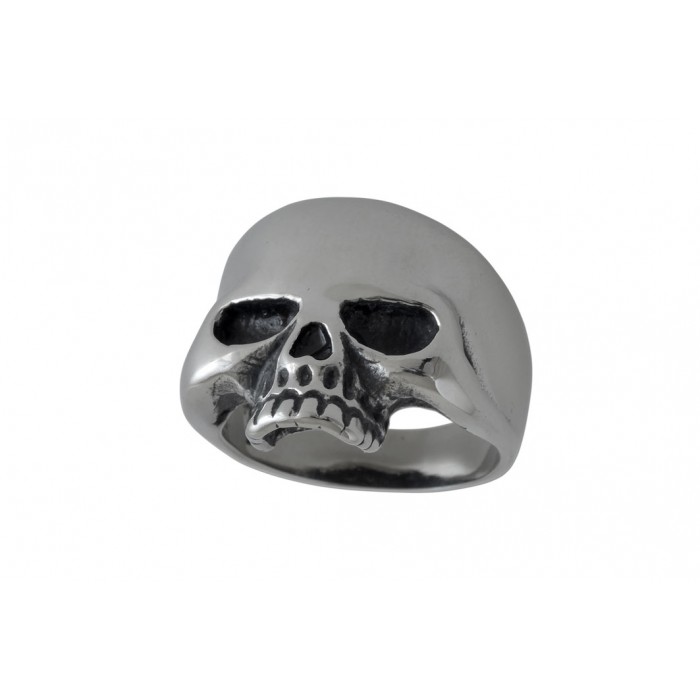 Steel ring/tête de mort