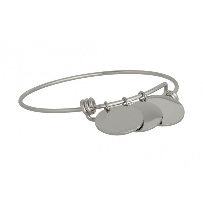 Steel bracelet/pastille
