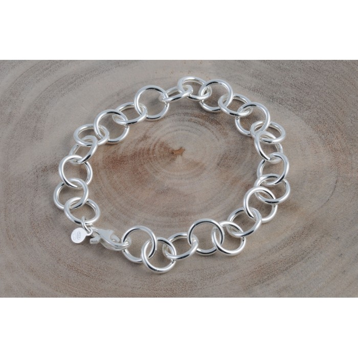 Bracelet argent/cercle