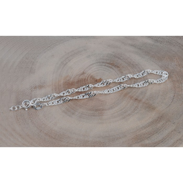 Bracelet argent/singapour