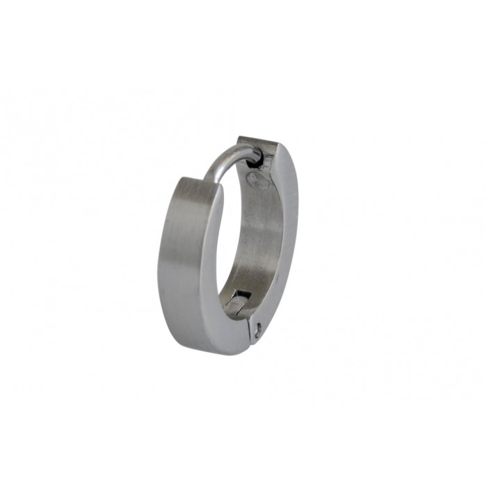 Steel earring