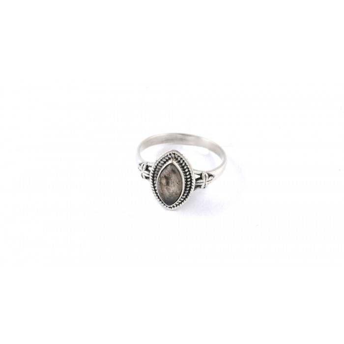 Bague argent pierre labradorite