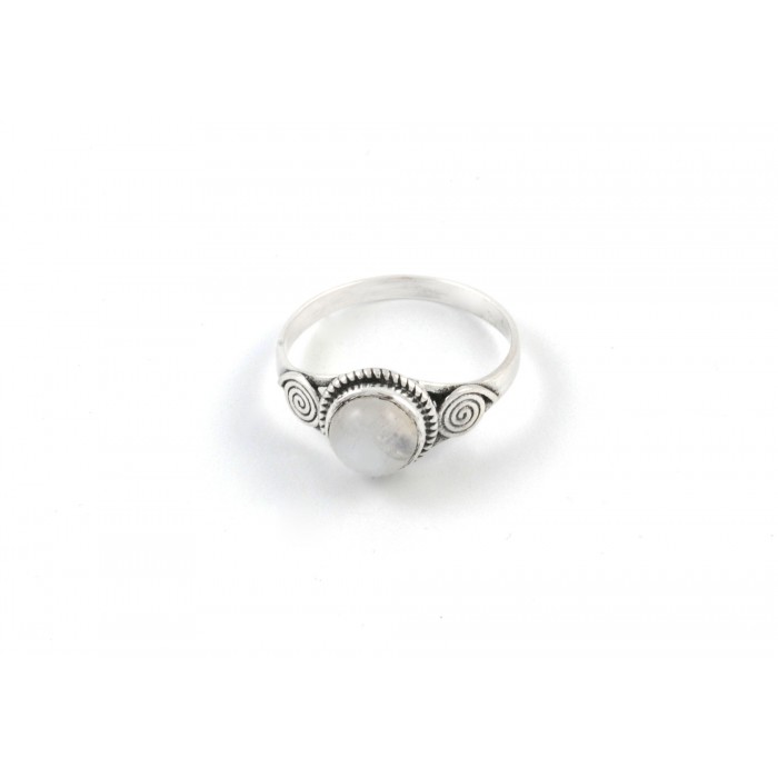 Bague argent pierre pierre de lune