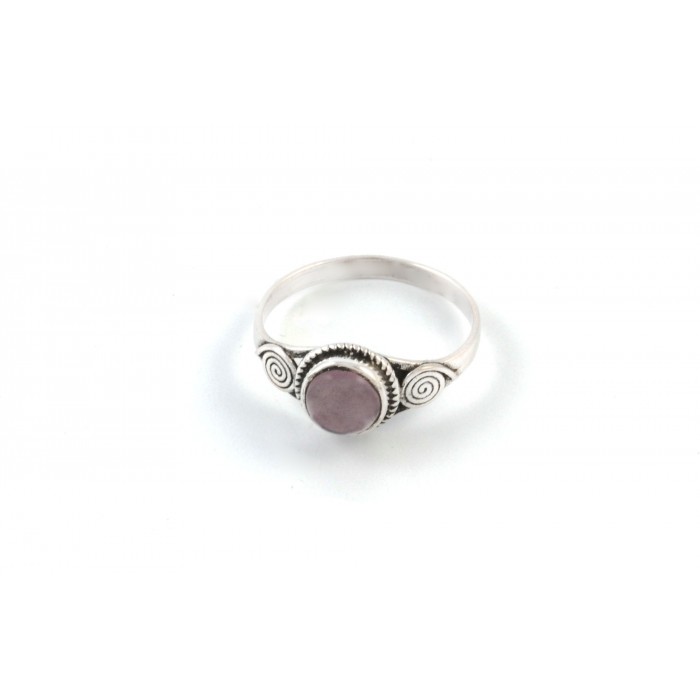 Bague argent pierre améthyste