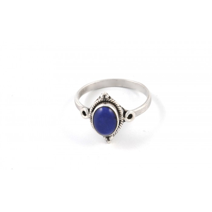 Bague argent pierre lapis lazuli