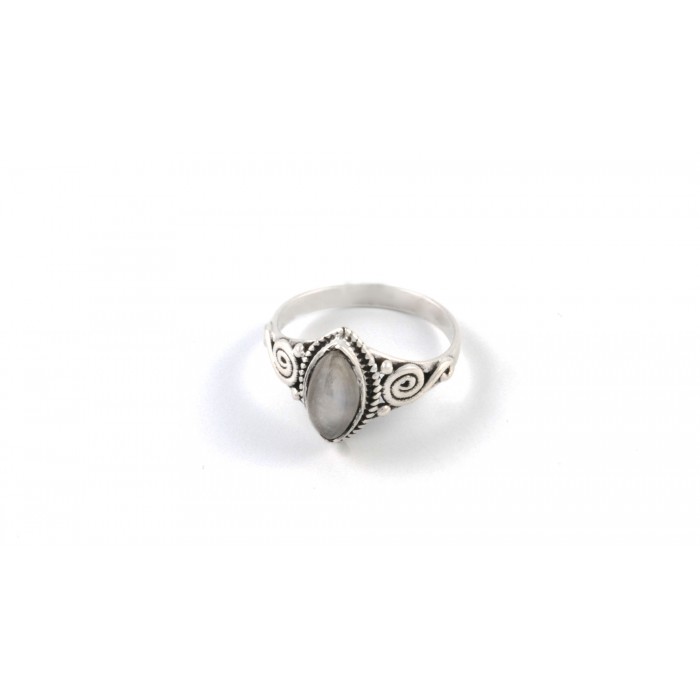 Bague argent pierre labradorite