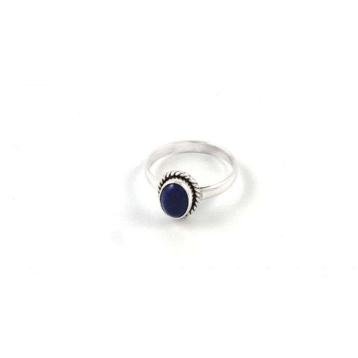 Bague argent pierre lapis lazuli