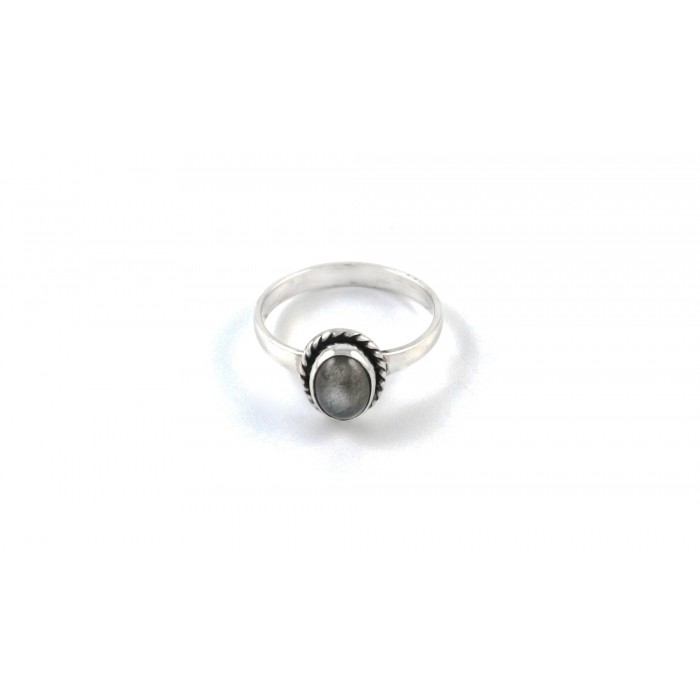 Bague argent pierre labradorite