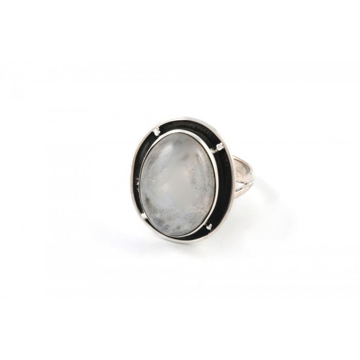 Bague argent pierre pierre de lune