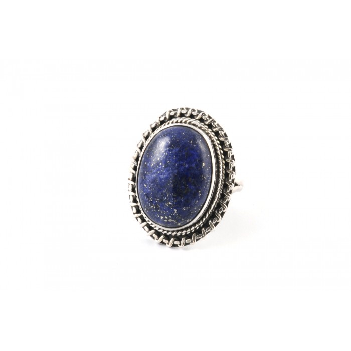 Bague argent pierre lapis lazuli