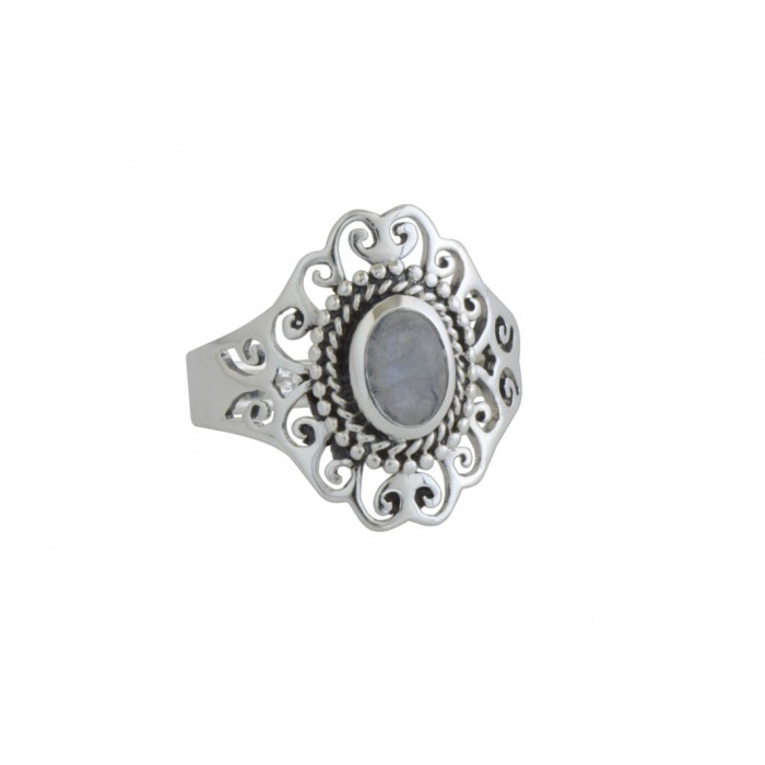 Bague argent pierre pierre de lune