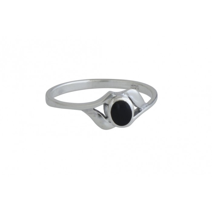Bague argent pierre onyx