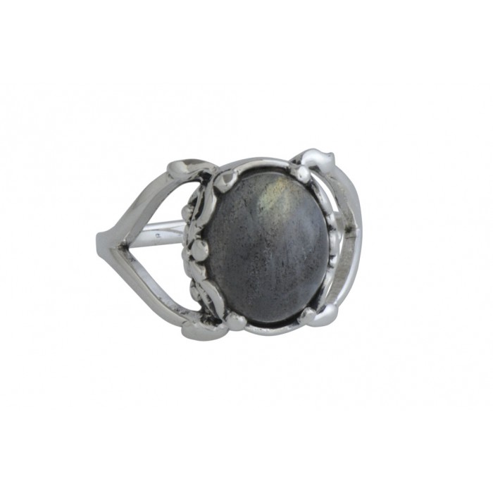 Bague argent pierre labradorite