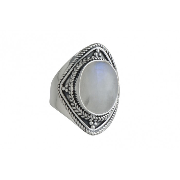 Bague argent pierre pierre de lune