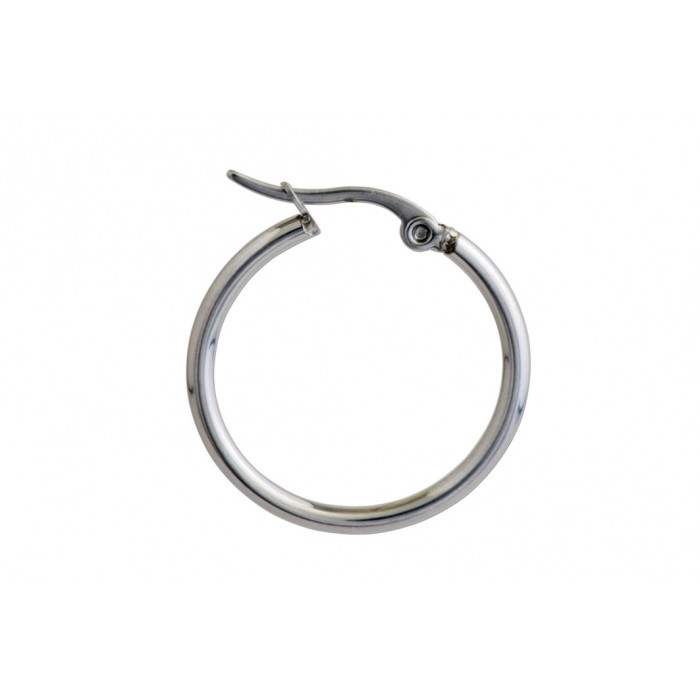 Steel hollow hoop/créole cliquet
