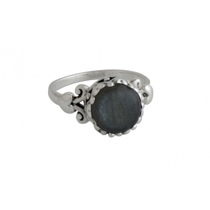 Bague argent pierre labradorite