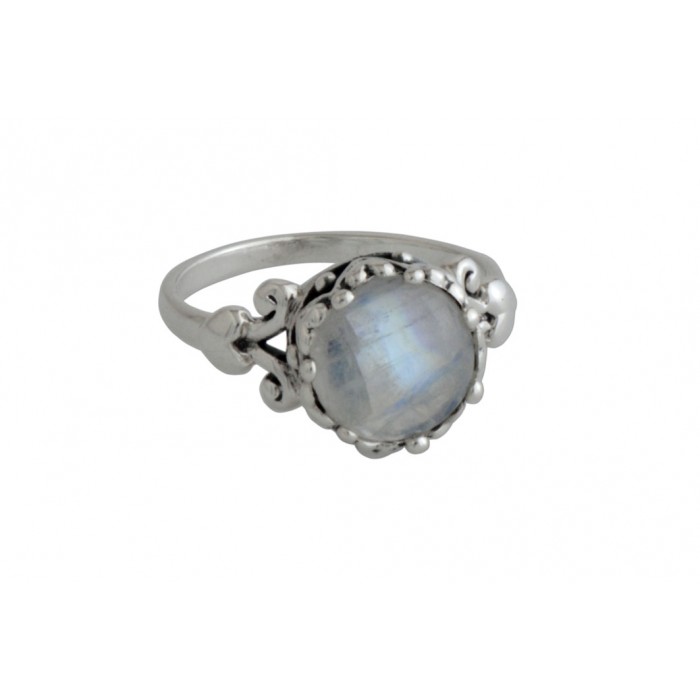 Bague argent pierre pierre de lune