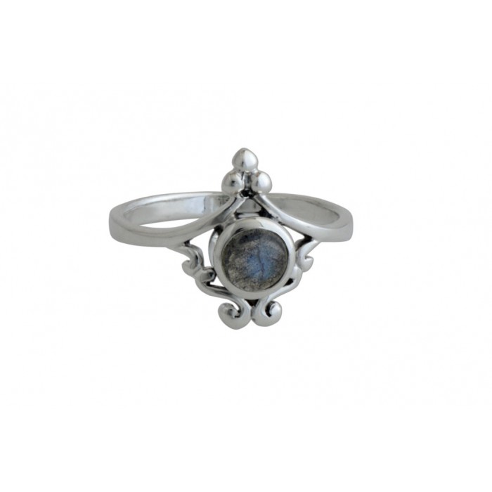 Bague argent pierre labradorite