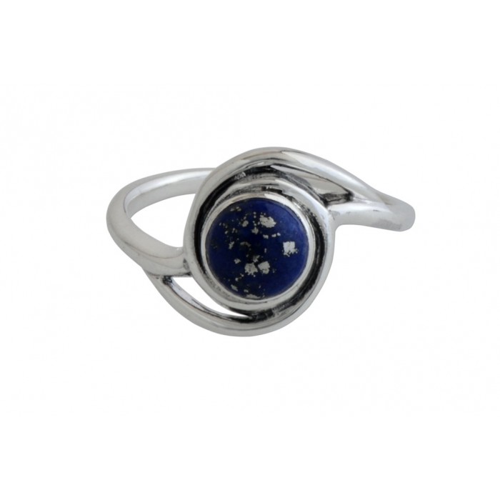 Bague argent pierre lapis lazuli