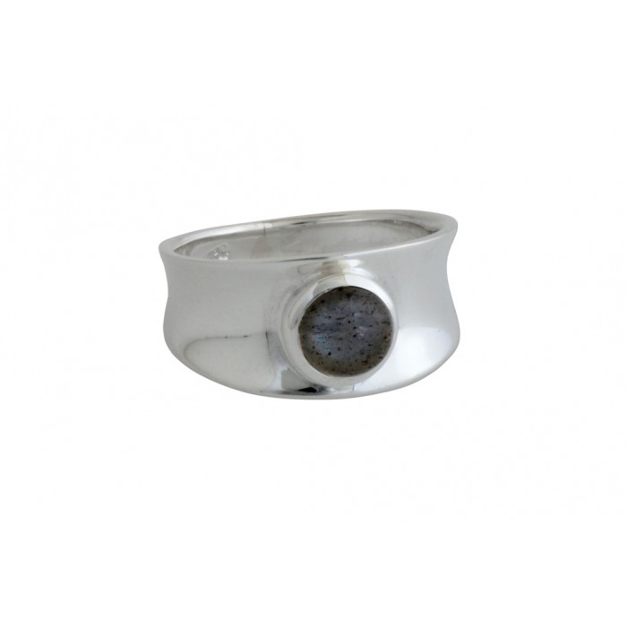 Bague argent pierre labradorite