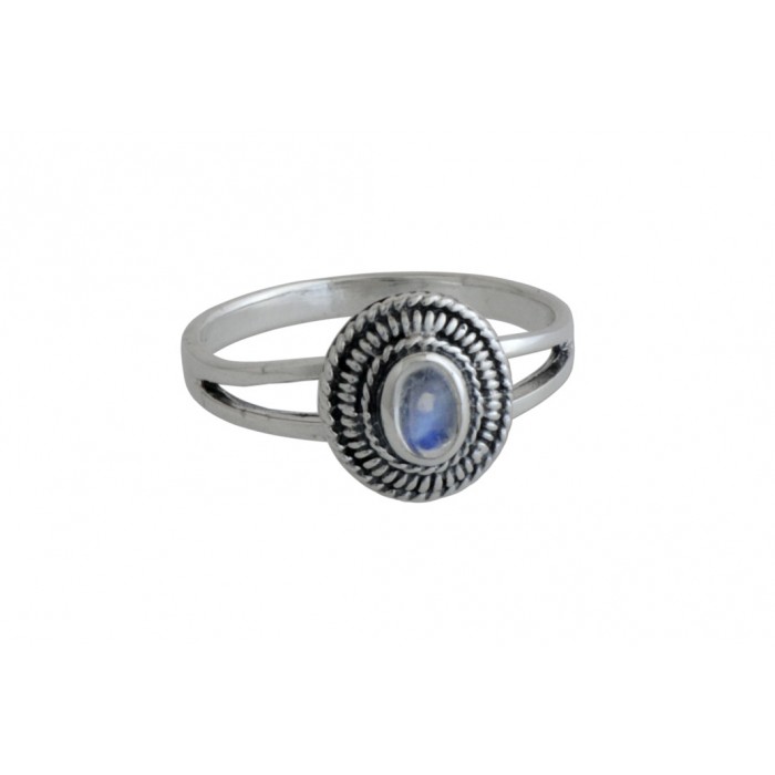 Bague argent pierre pierre de lune