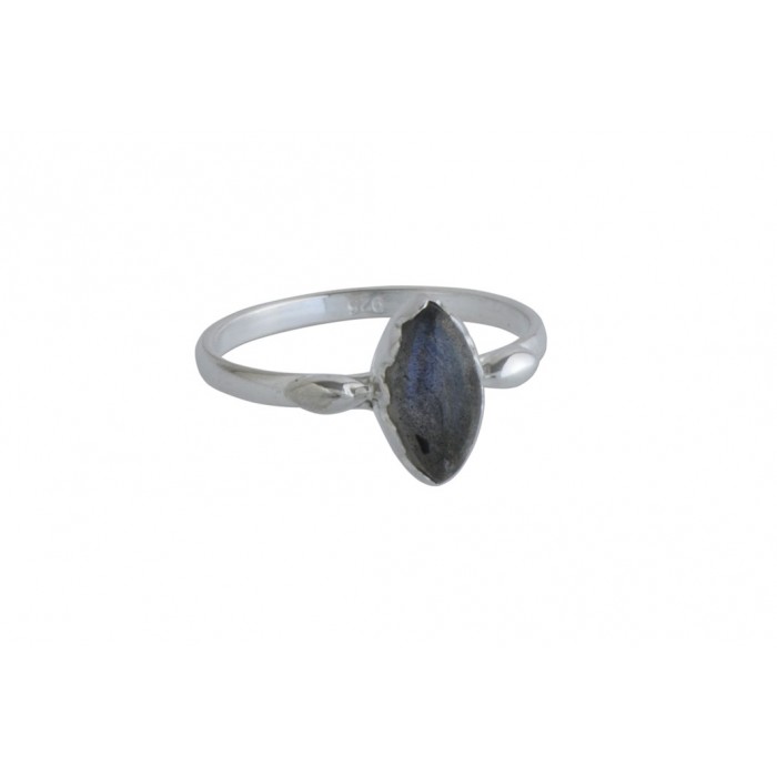 Bague argent pierre labradorite