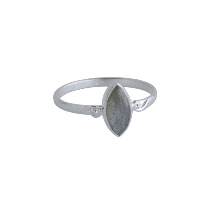 Bague argent pierre labradorite