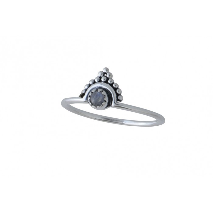 Bague argent pierre pierre de lune