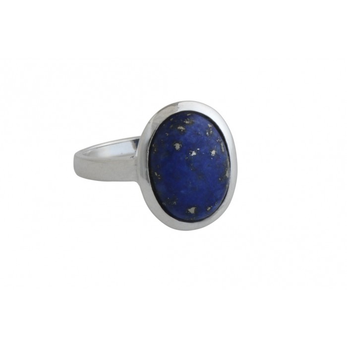 Bague argent pierre lapis lazuli