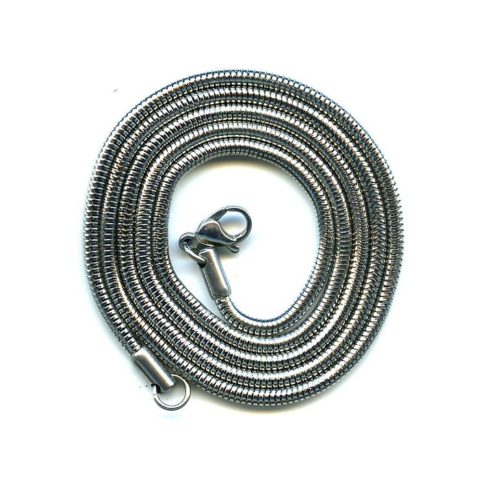 Steel chain/serpent 2mm
