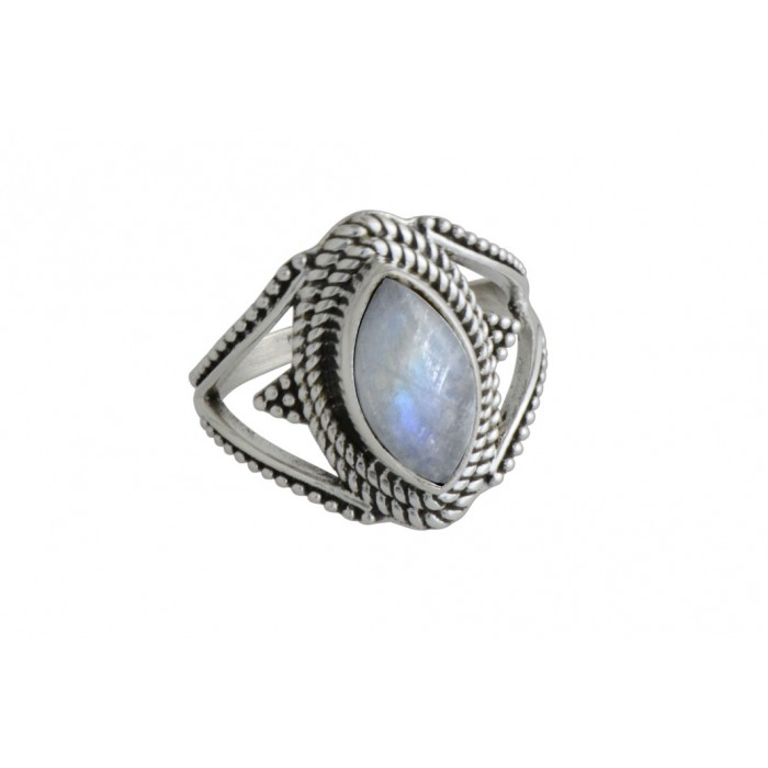 Bague argent pierre pierre de lune