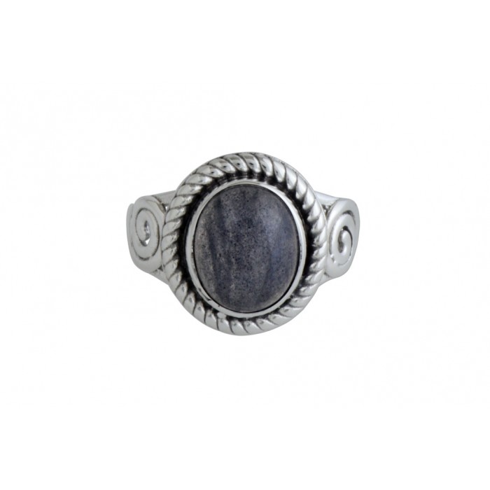 Bague argent pierre labradorite