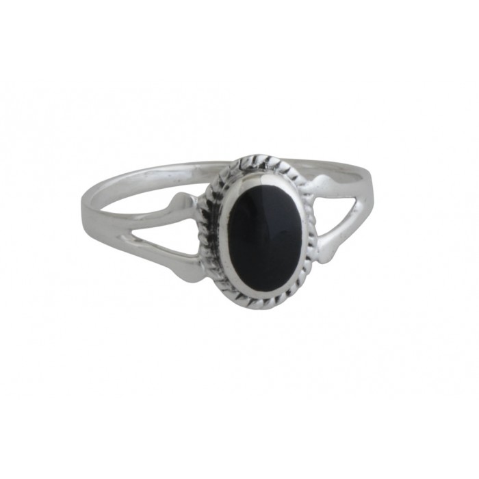 Bague argent pierre onyx