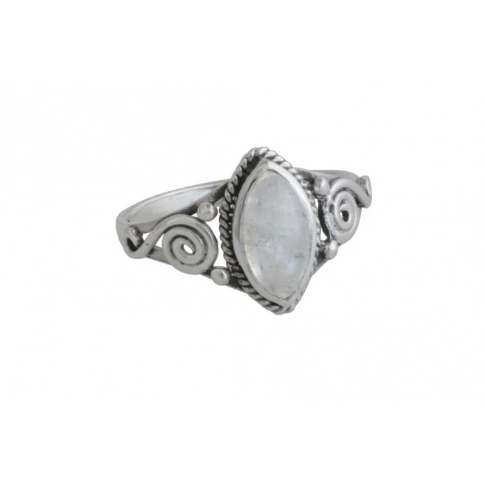 Bague argent pierre pierre de lune