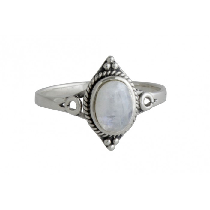 Bague argent pierre pierre de lune