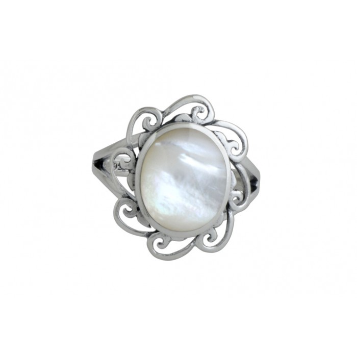 Bague argent pierre cornaline résine époxy