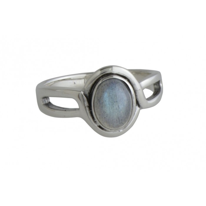 Bague argent pierre labradorite