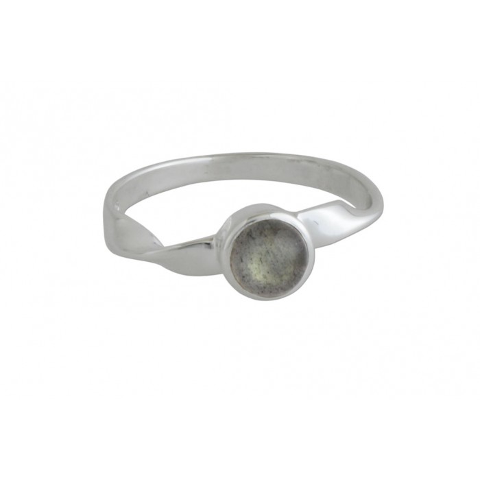 Bague argent pierre labradorite