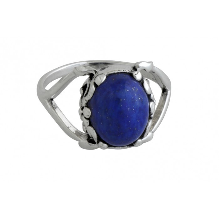 Bague argent pierre lapis lazuli