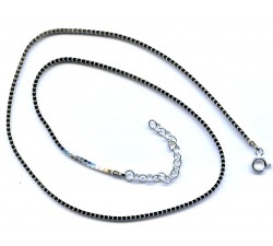 Chaîne argent lisse