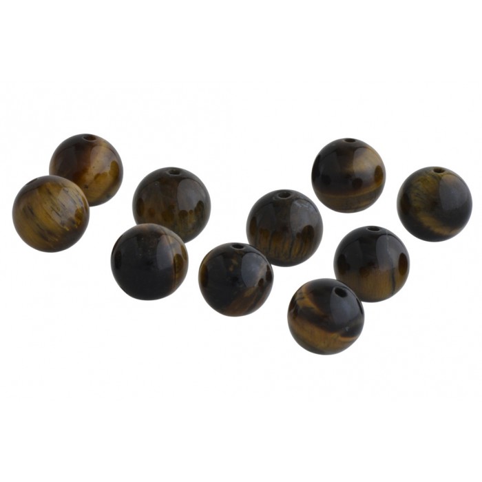 Tiger eye 2 trous/10mm