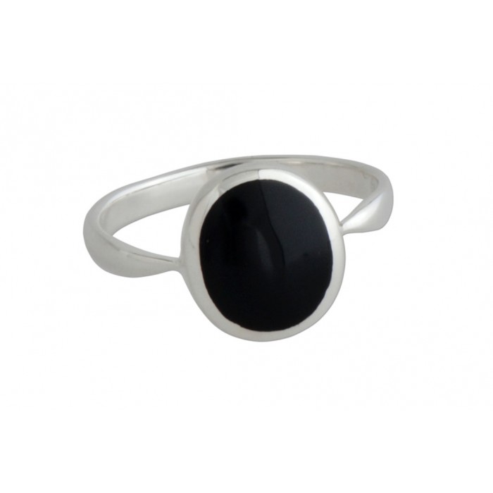 Bague argent pierre onyx