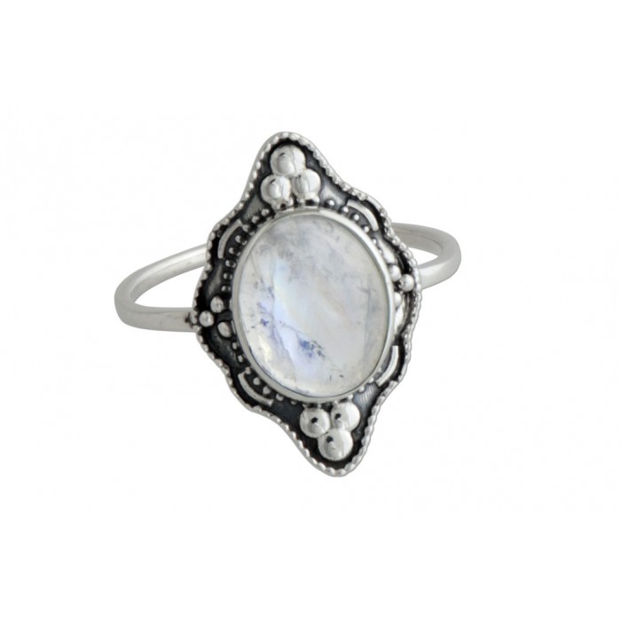 Bague argent pierre pierre de lune
